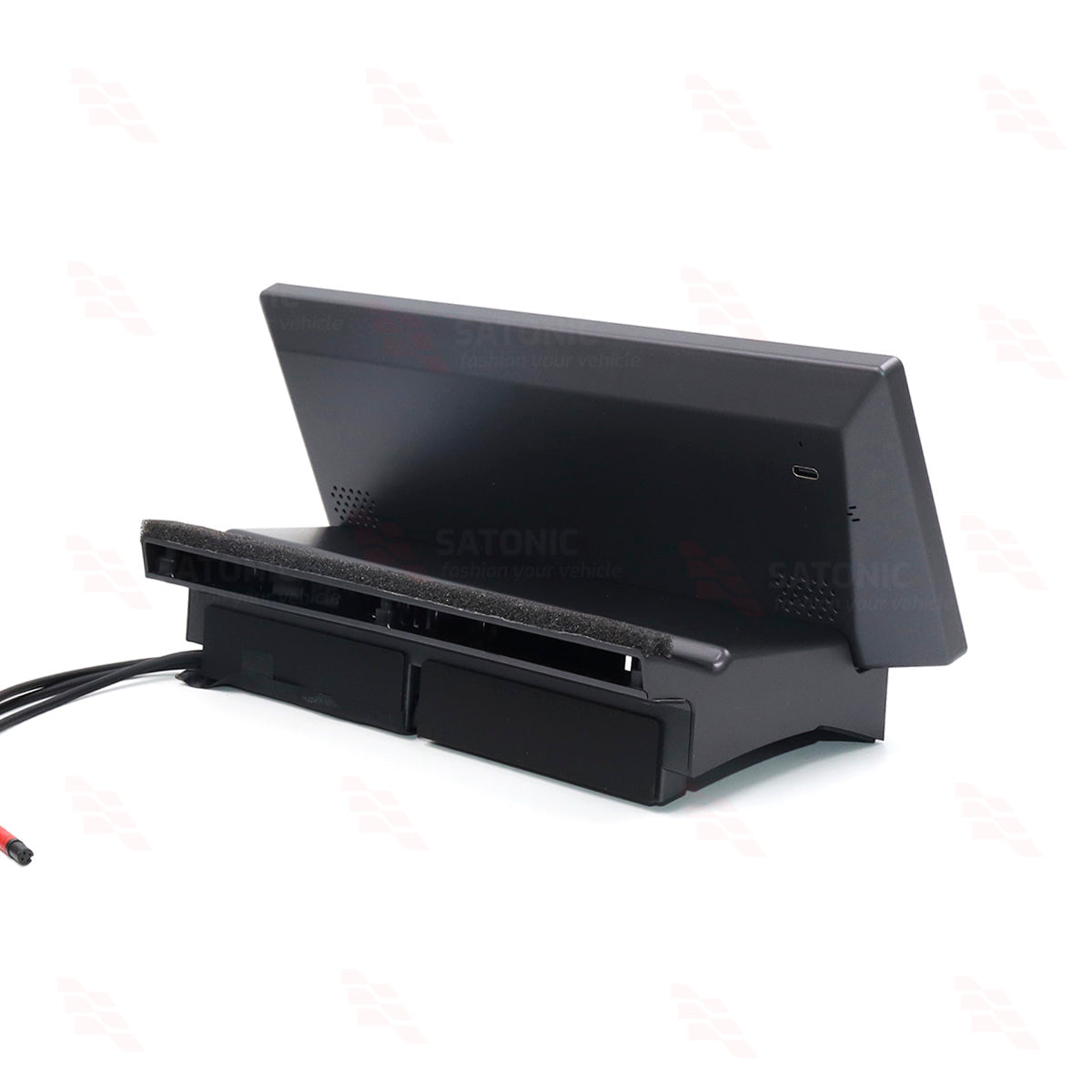 SATONIC 10.88" Carplay Cluster Dashboard For Cybertruck I Big Air Vent