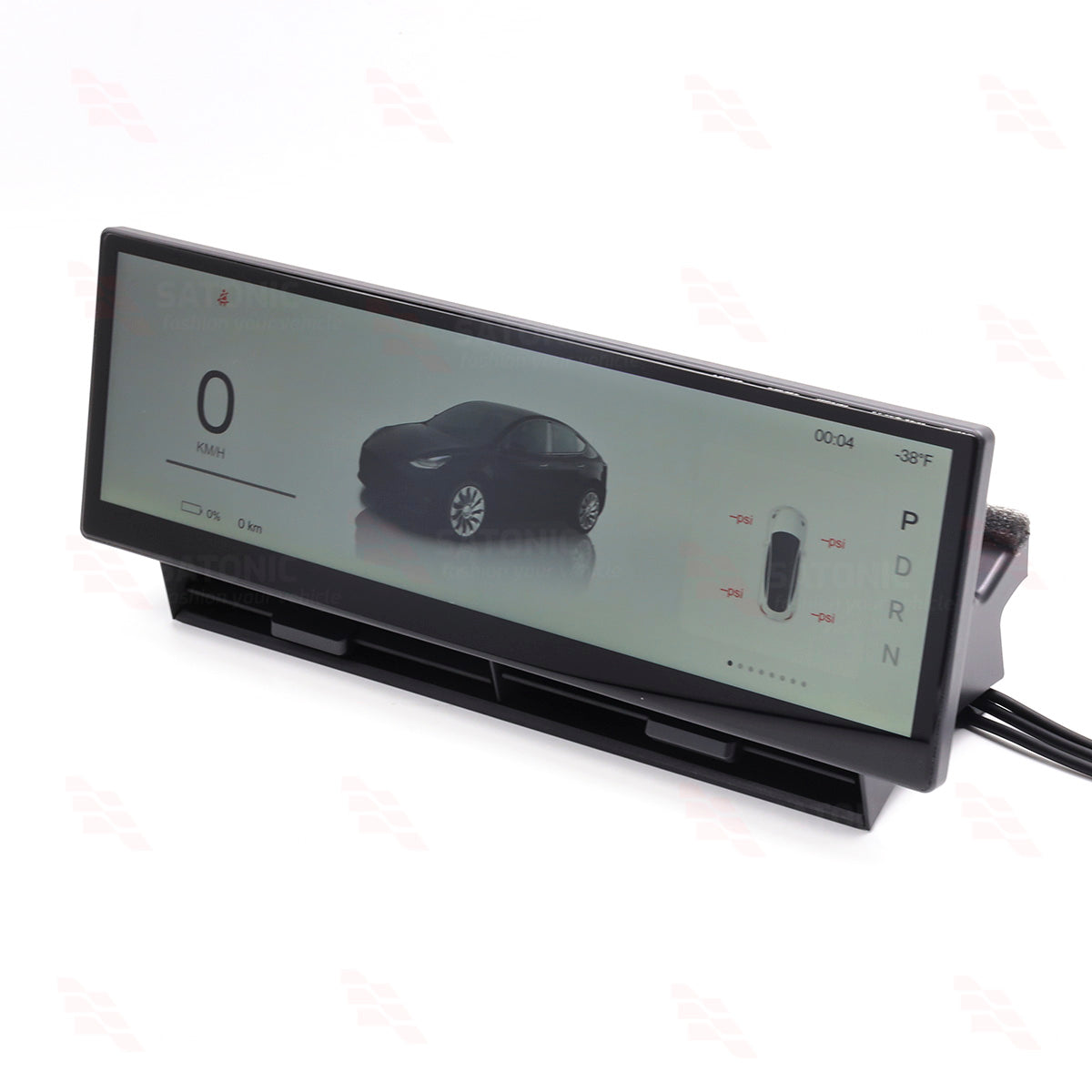 SATONIC 10.88" Carplay Cluster Dashboard For Cybertruck I Big Air Vent