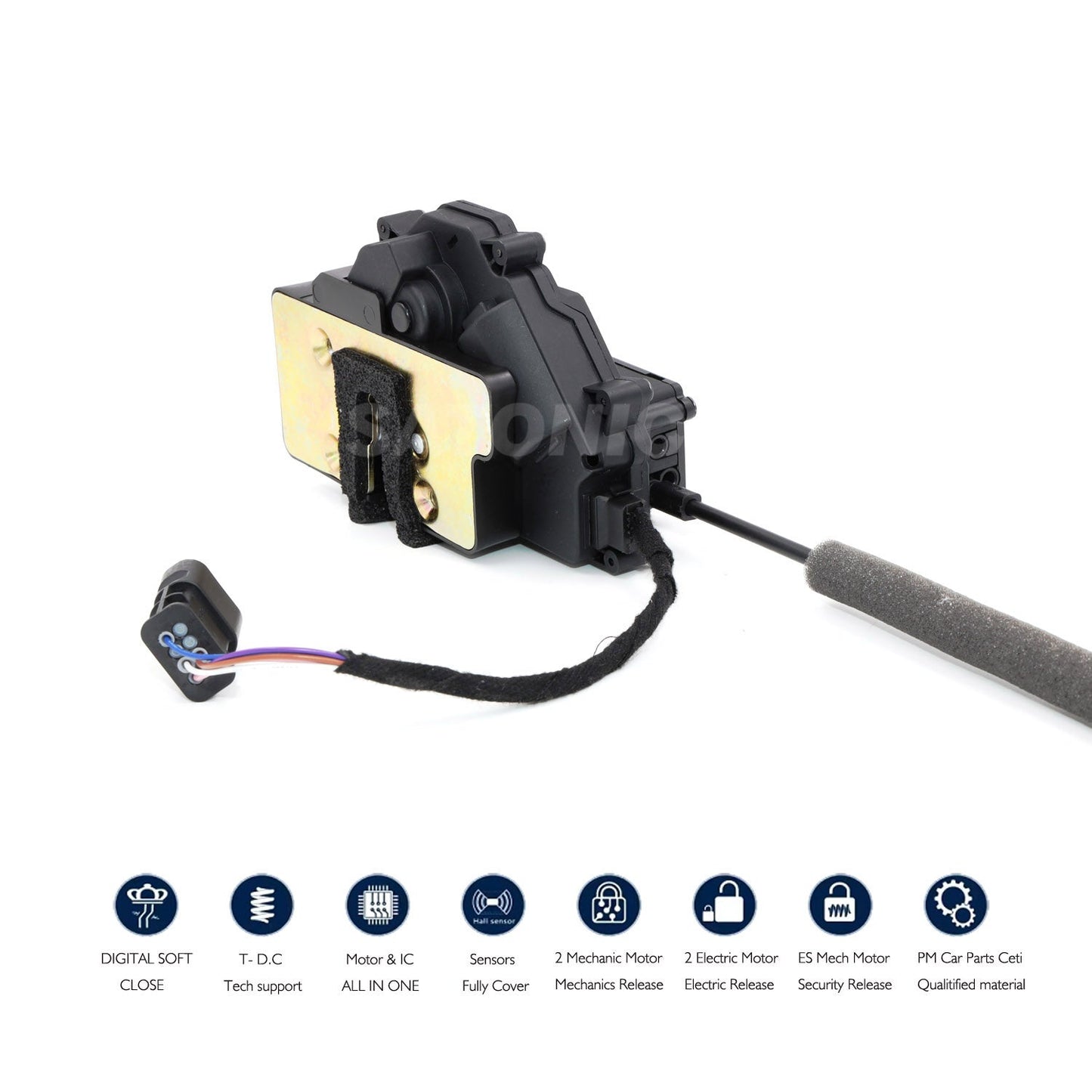 SATONIC Multi-LED Wireless Auto Presenting Door Handle Light For Tesla Model 3 /  Y / Highland 3 / 2026 Model Y Juniper