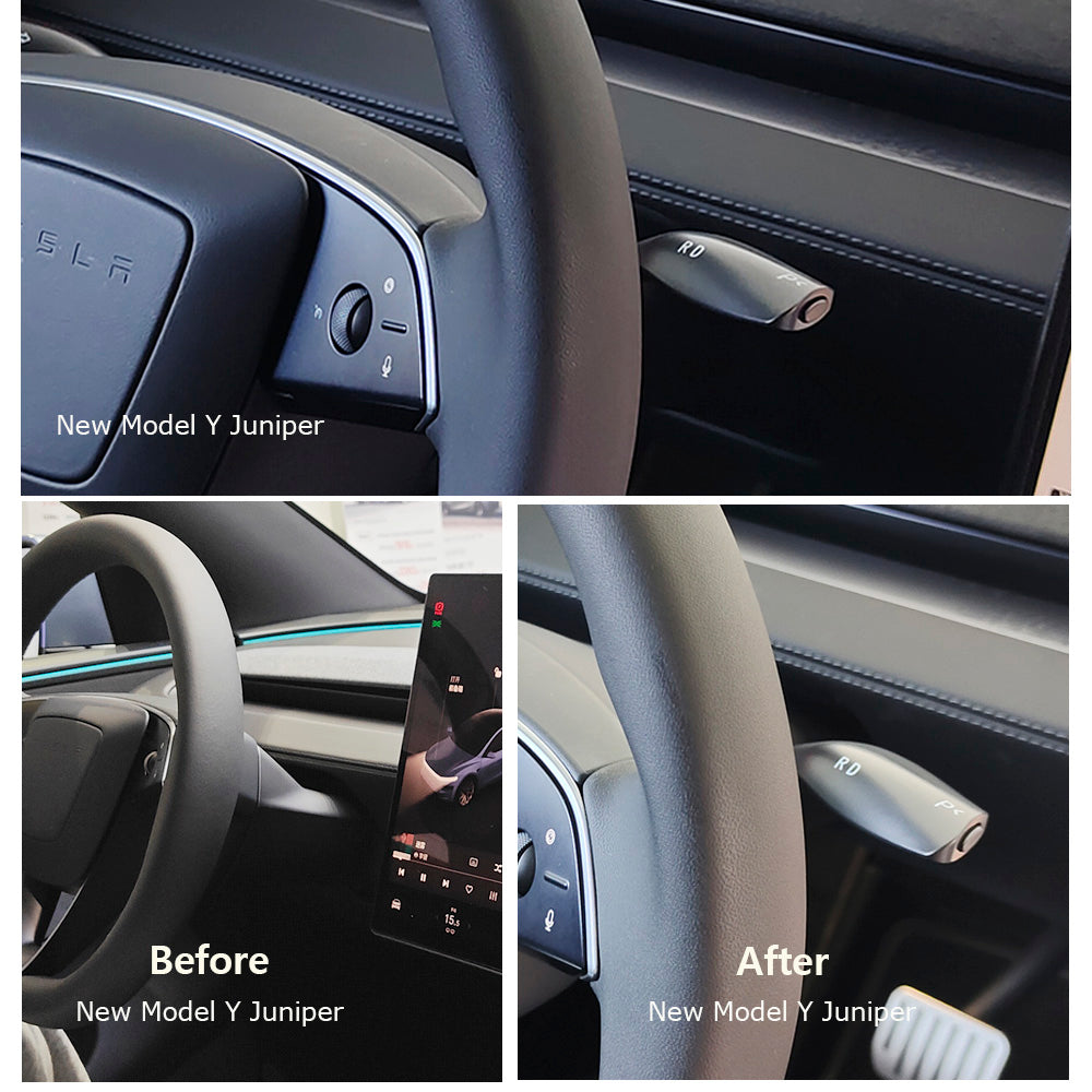 SATONIC V3 Gear Shift Lever for Tesla New Model Y Juniper | Plug & Play
