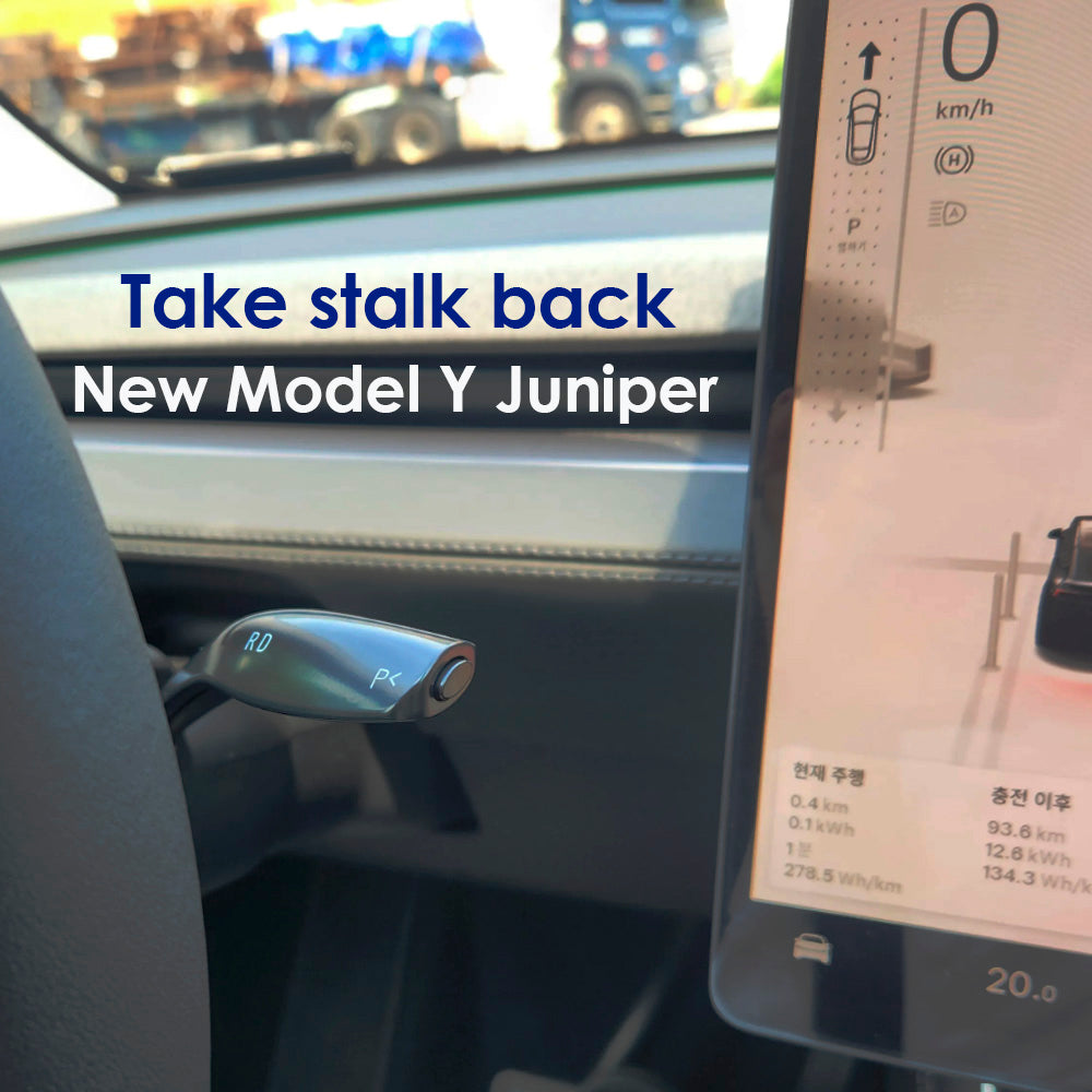 SATONIC V3 Gear Shift Lever for Tesla New Model Y Juniper | Plug & Play