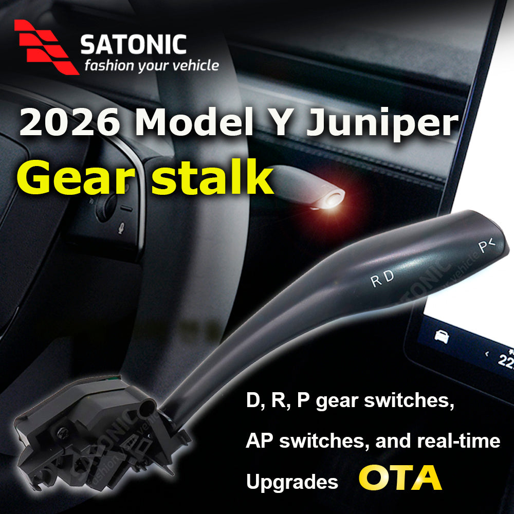 SATONIC V3 Gear Shift Lever for Tesla New Model Y Juniper | Plug & Play