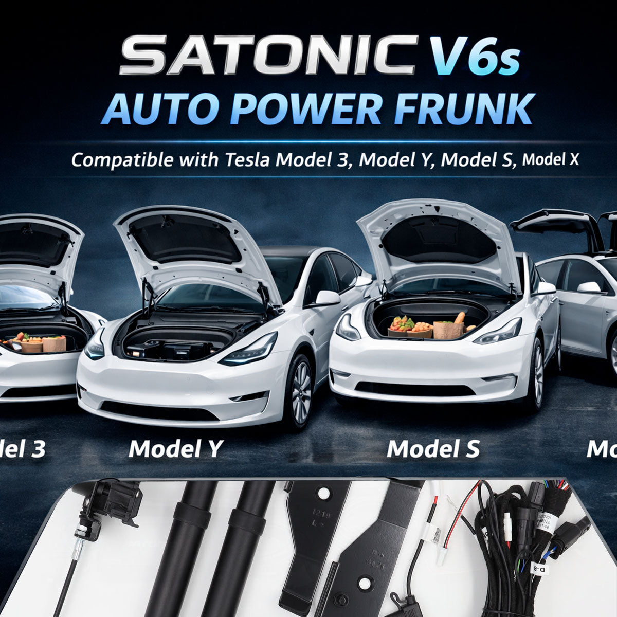 Tesla Model 3 Highland Auto Power Frunk I Automatic Frunk System
