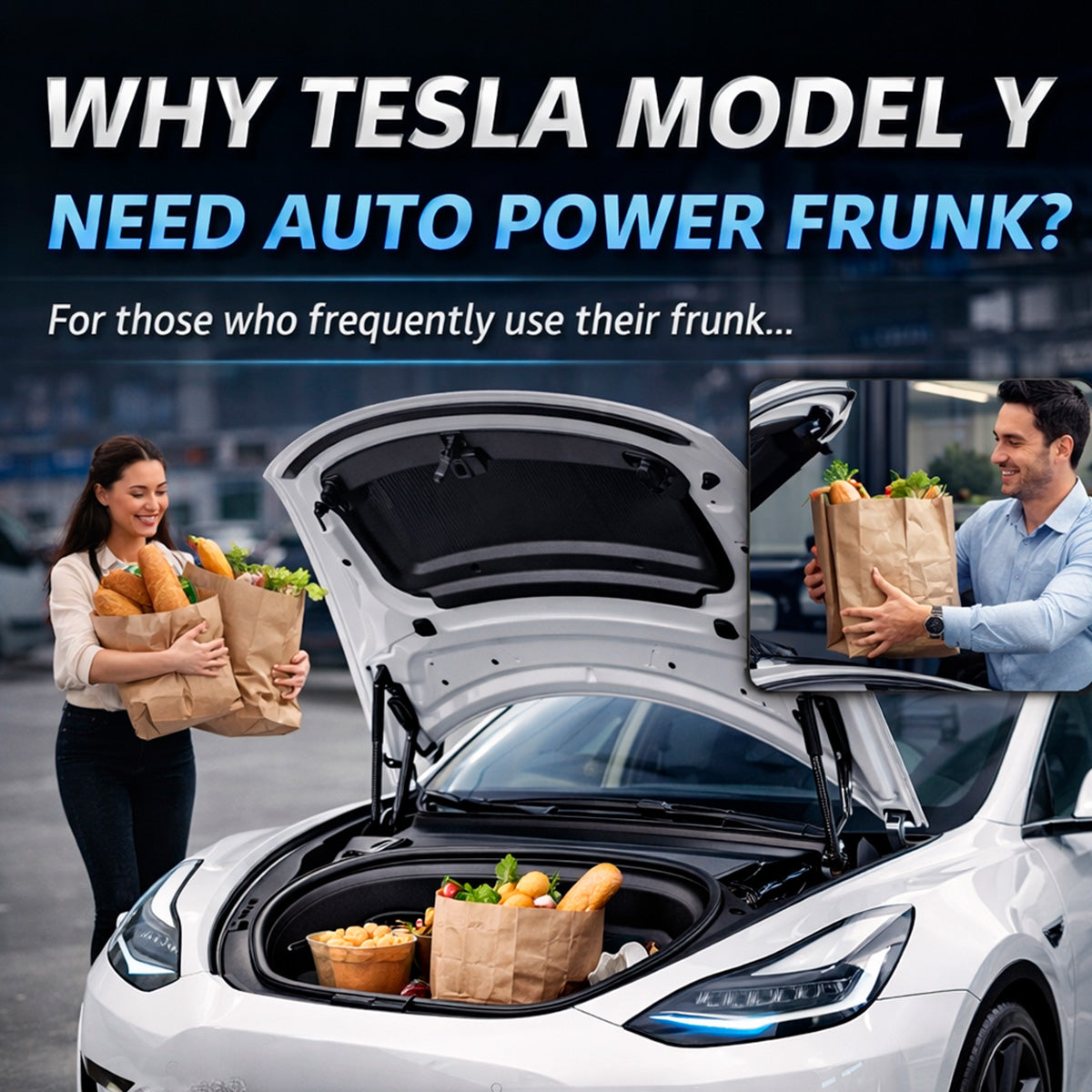 Tesla Model 3 Highland Auto Power Frunk I Automatic Frunk System