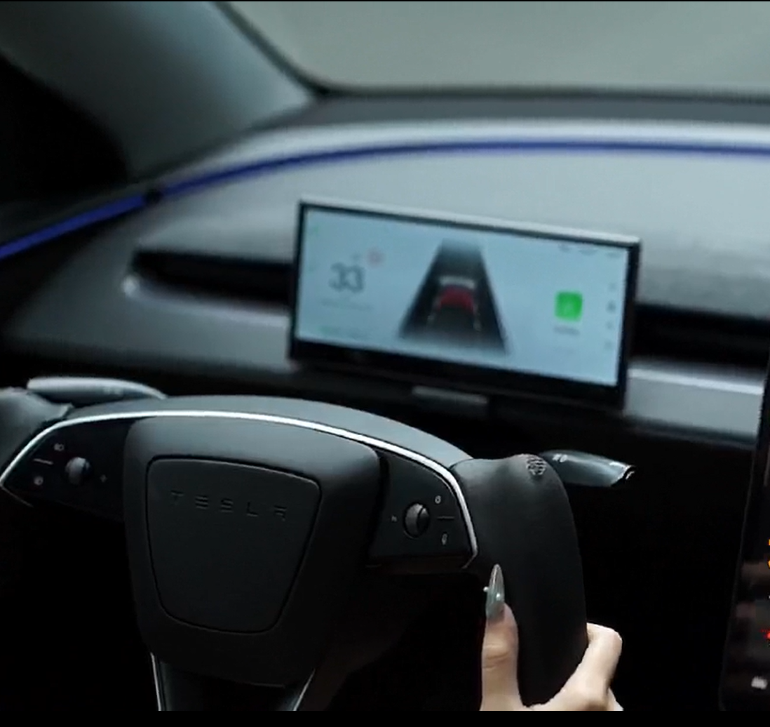 Tesla 2026 Model 3 Gear Levers — D/R/P Autopilot Indicator