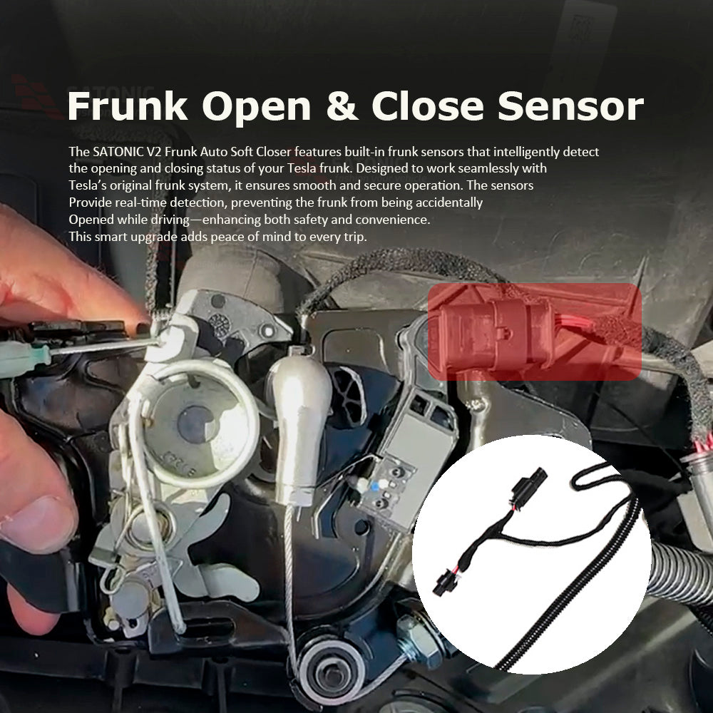 Model Y Juniper Frunk Auto Soft Suction Motor V2