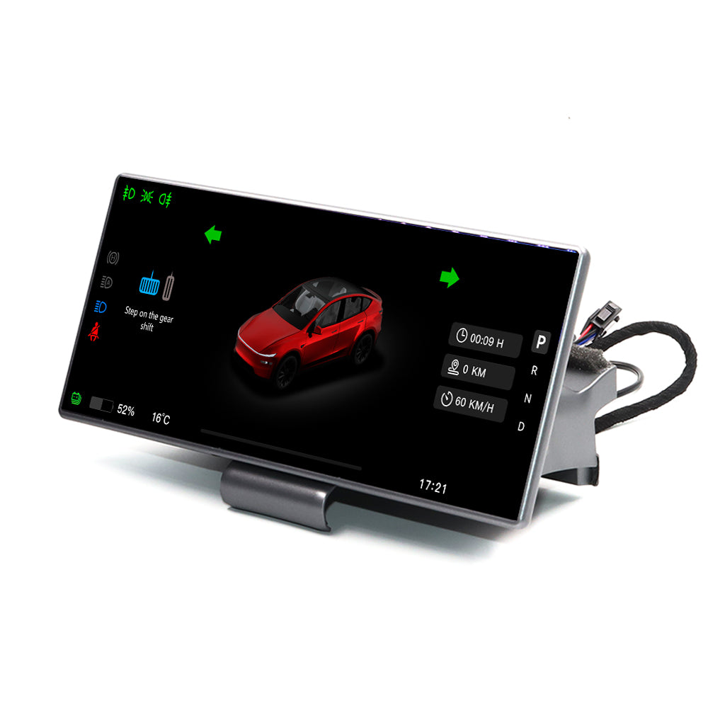 Tesla Model Y Juniper 8.9 inch Carplay Dasbhoard Screen I Free Air Vent I OTA Stalk Options  F9Pro
