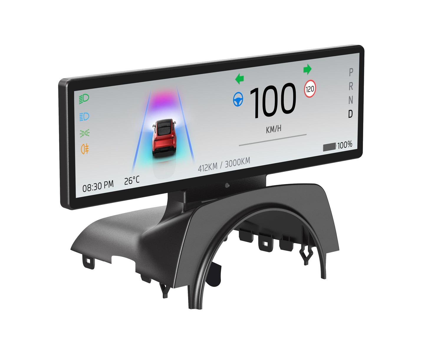8.8-Inch Dashboard Display for Tesla Model Y Juniper – Supports Wireless CarPlay, Android Auto & GPS Navigation