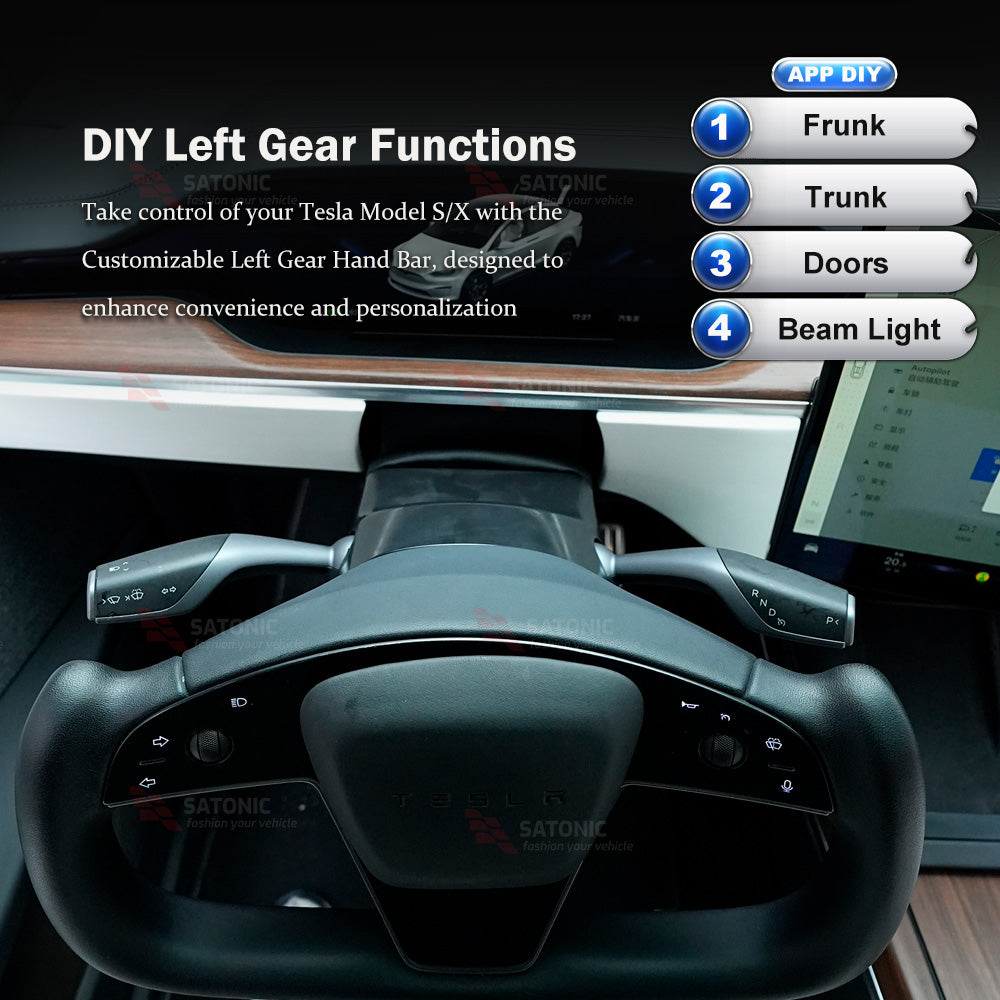 Tesla Model X/S Gear Shift DIY Functions
