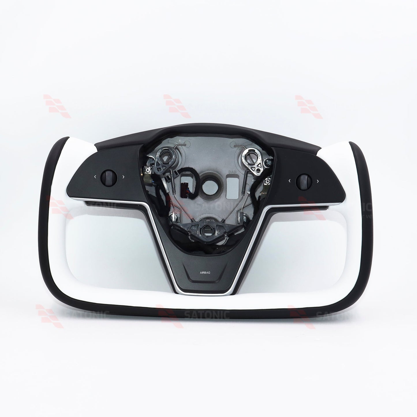 SATONIC 5th Generation Yoke Steering Wheel for Tesla Model 3 & Y Heating– OEM Color Available