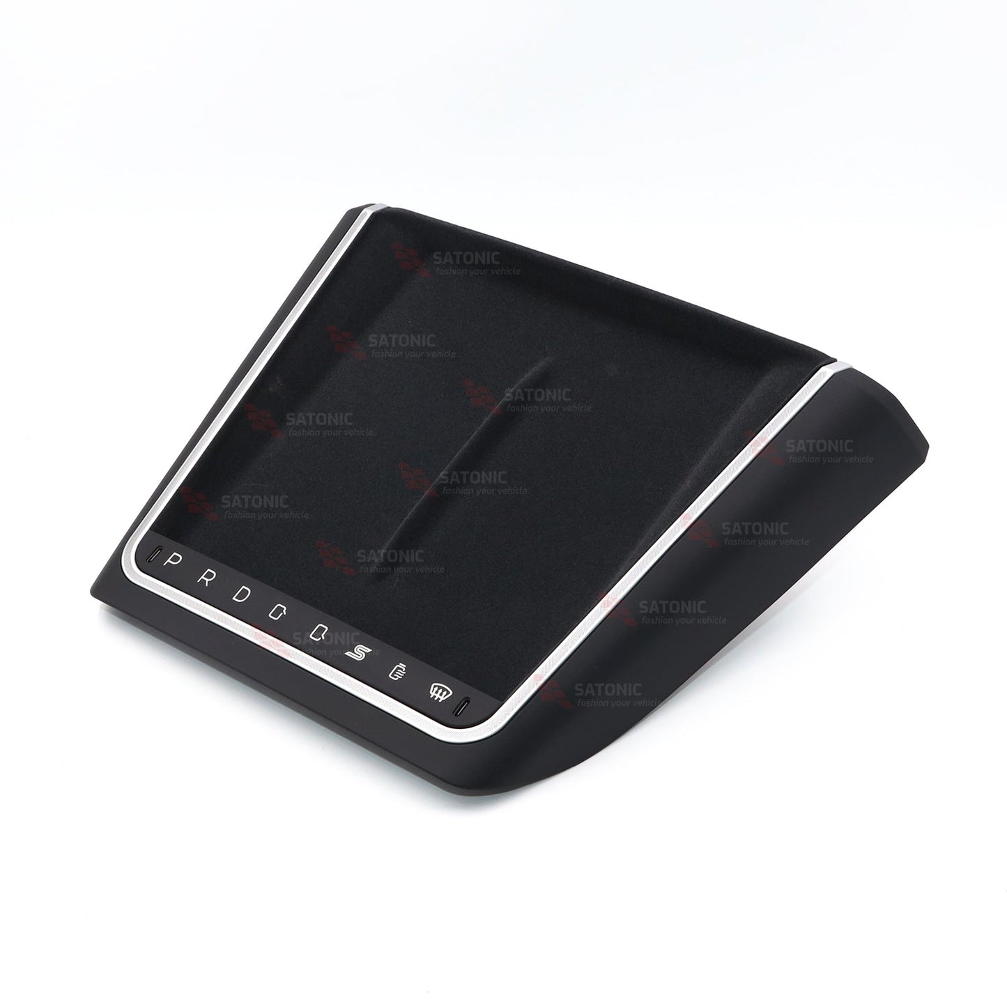 SATONIC Wireless Charger Ambient LED KNOB For Tesla Model 3 Highland & 2026 Model Y Juniper
