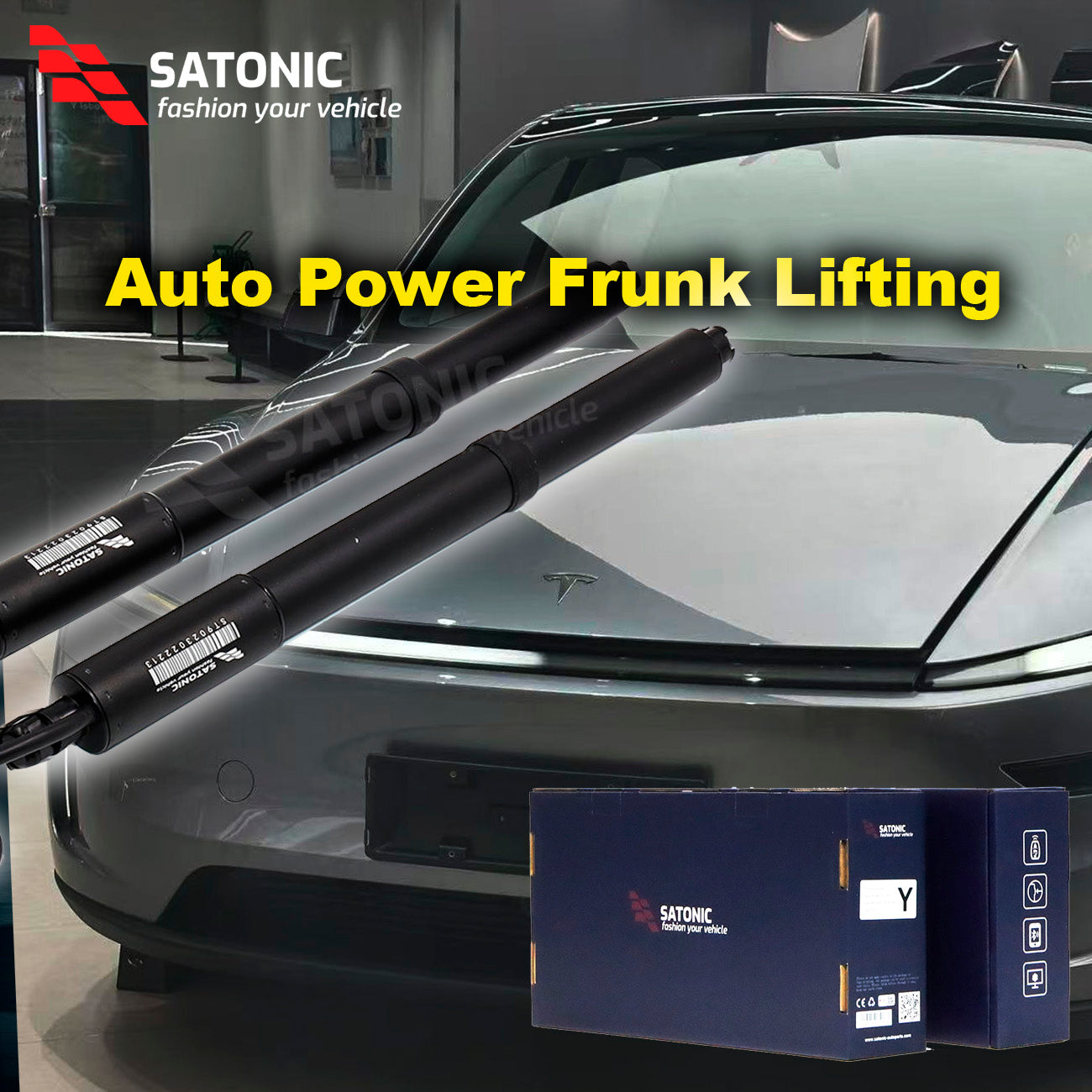 SATONIC V6s Auto Power Frunk For Tesla New Model Y Juniper