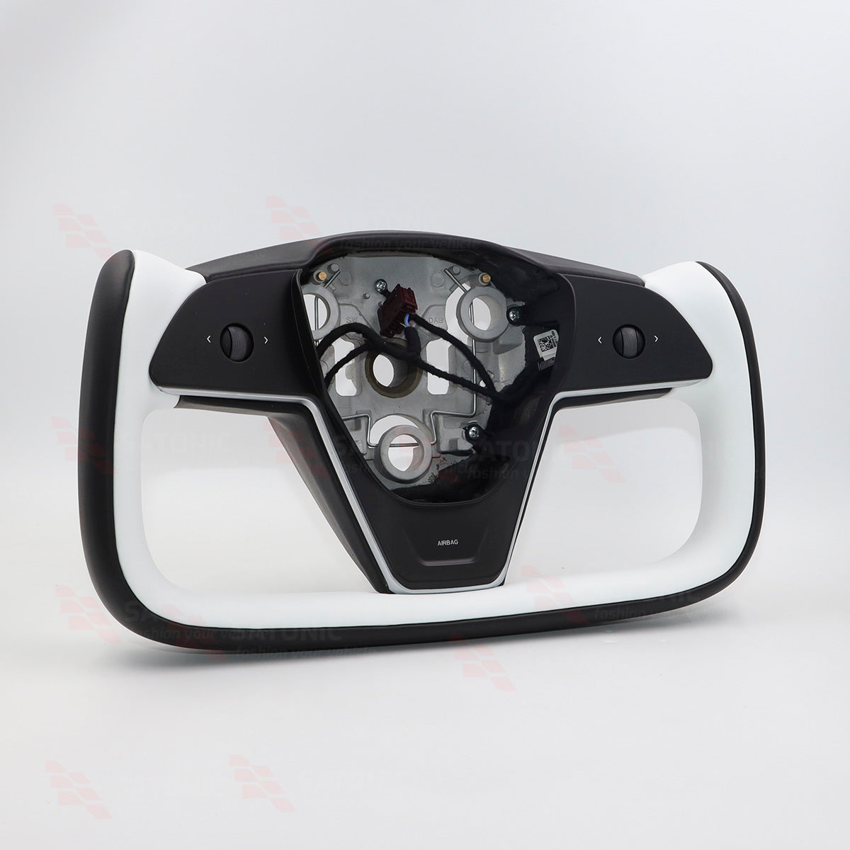SATONIC 5th Generation Yoke Steering Wheel for Tesla Model 3 & Y Heating– OEM Color Available
