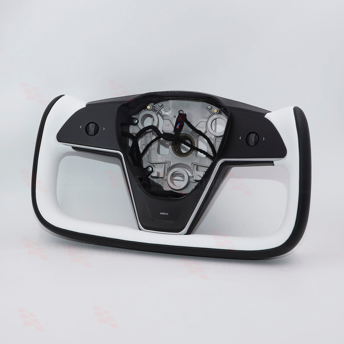 SATONIC 5th Generation Yoke Steering Wheel for Tesla Model 3 & Y Heating– OEM Color Available
