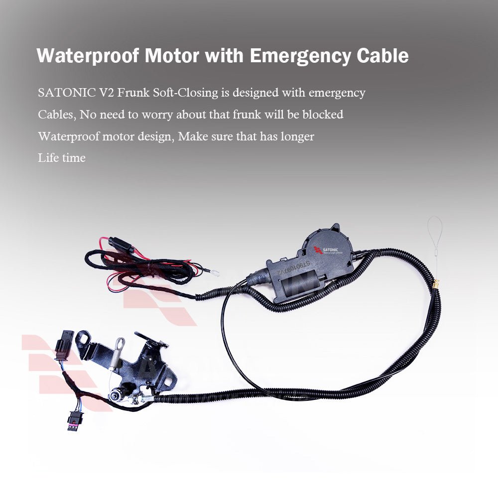 Model 3 Y S X Highland 3 Frunk Auto Soft Suction Motor V2 - SATONIC