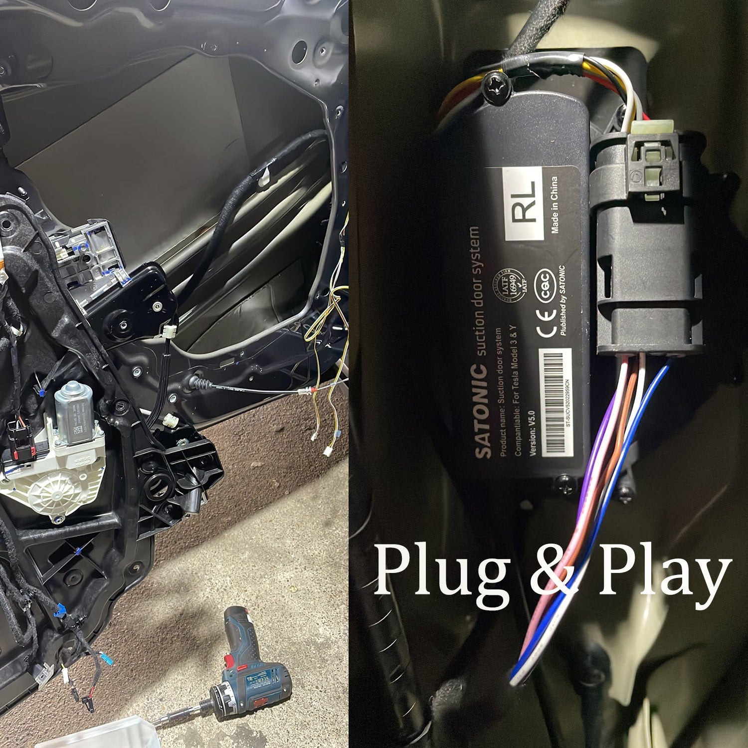 Model 3 & Y Soft Close Door System V5 - SATONIC