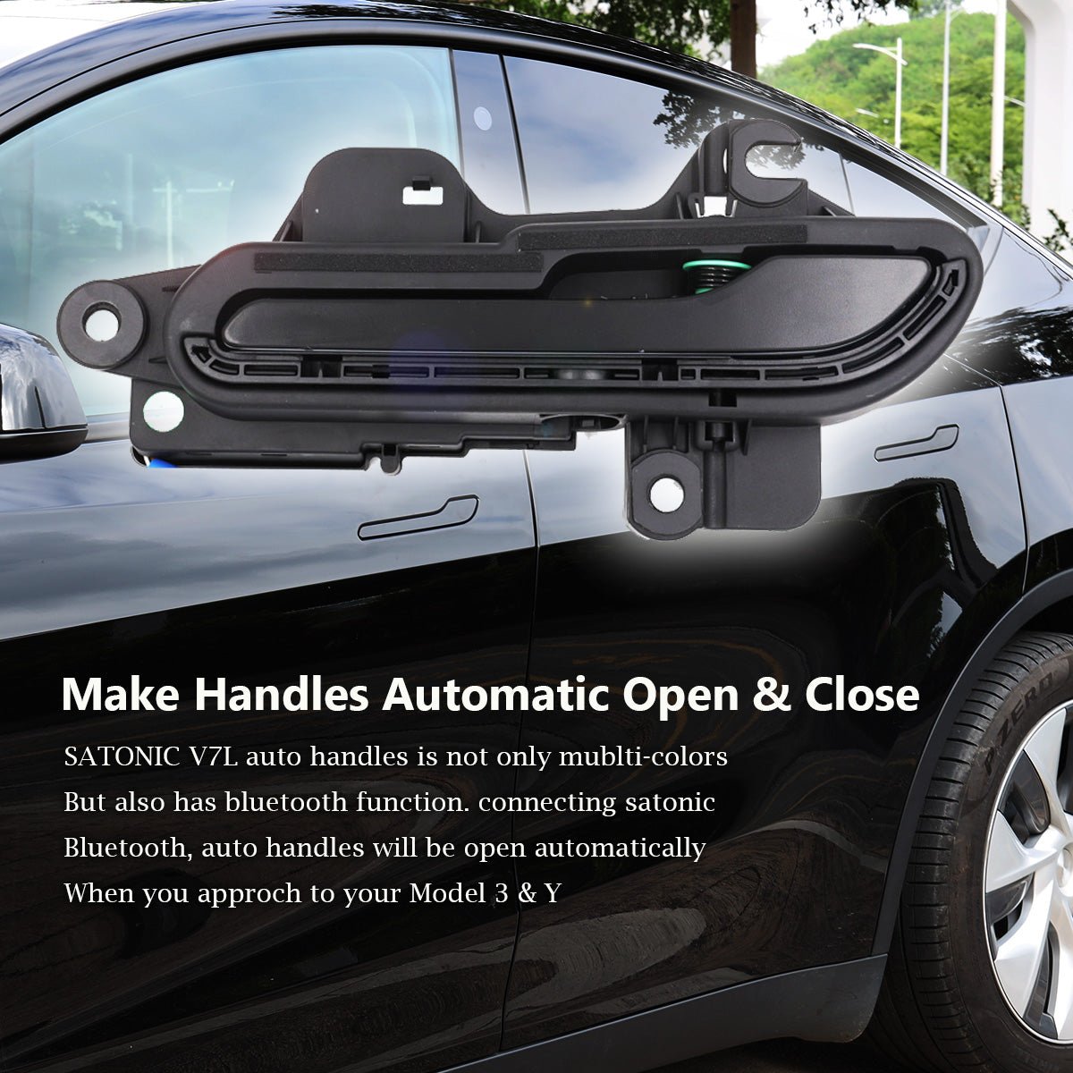 Model 3 & Y Soft Close Door System V5 - SATONIC