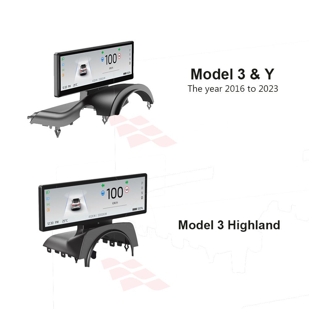 SATONIC 8.8 Inch Carplay Dashboard For Tesla Model 3 & Y - SATONIC
