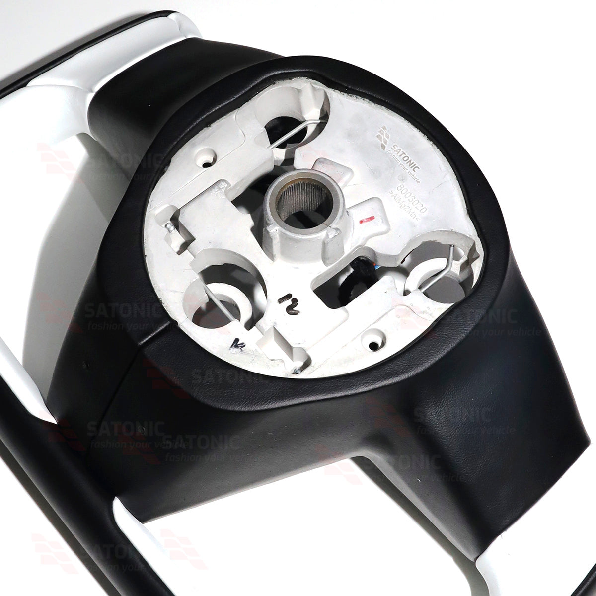 SATONIC 5th Generation Yoke Steering Wheel for Tesla Model 3 & Y Heating– OEM Color Available